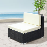 2 x Outdoor Wicker Lounge Chairs