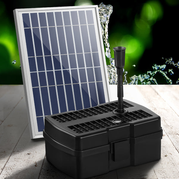 Solar Pond Pump with Filter Box 5FT