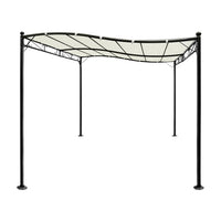 Gazebo 3x2.55m Party Marquee Outdoor Wedding Tent Iron Art Canopy