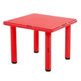 60 x 60cm Kids Children Activity Study Table - Red