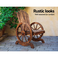 Wooden Wagon Chair Outdoor