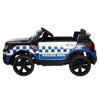 Kids Ride On Police Car -  Black