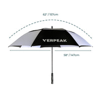Verpeak Golf Umbrella Black & White 62" VP-UA-101-HD