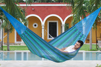 The out and about Mayan Legacy hammock Doble Size in Caribe colour