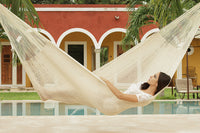 Mayan Legacy Bed Cotton hammock - Classic in Marble  colour