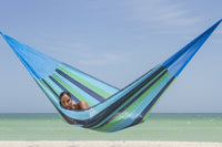 Outdoor undercover cotton Mayan Legacy hammock King size Oceanica